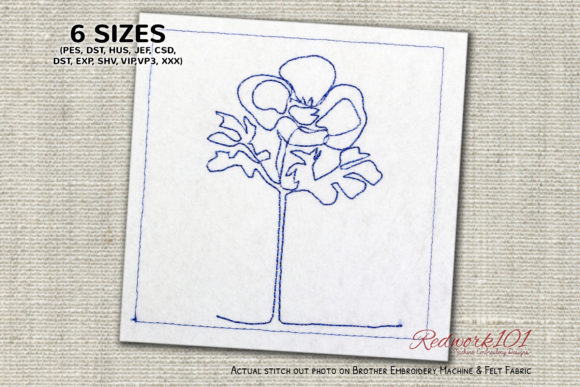 Anemone Flower Embroidery Review