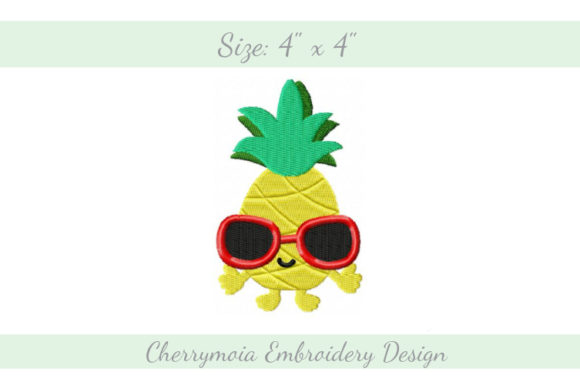 Cool Pineapple Embroidery Review