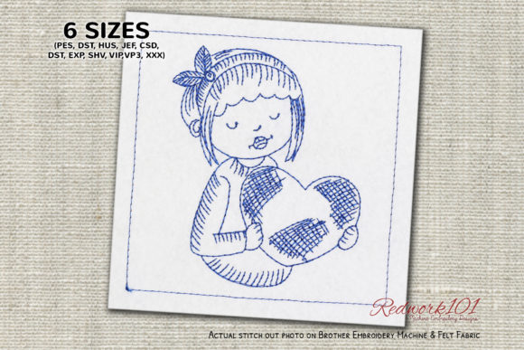 Girl Holding Heart Review