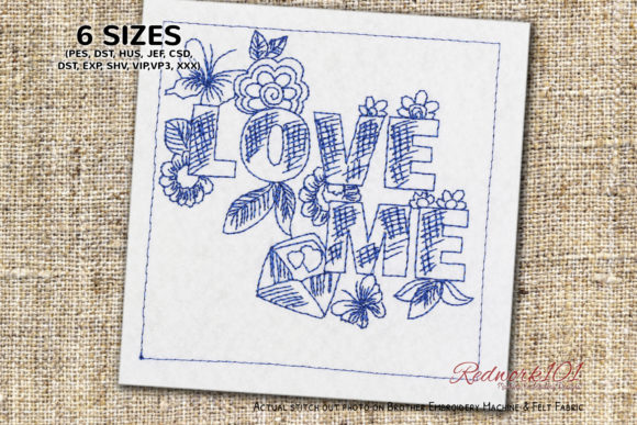 Love Me Redwork Review